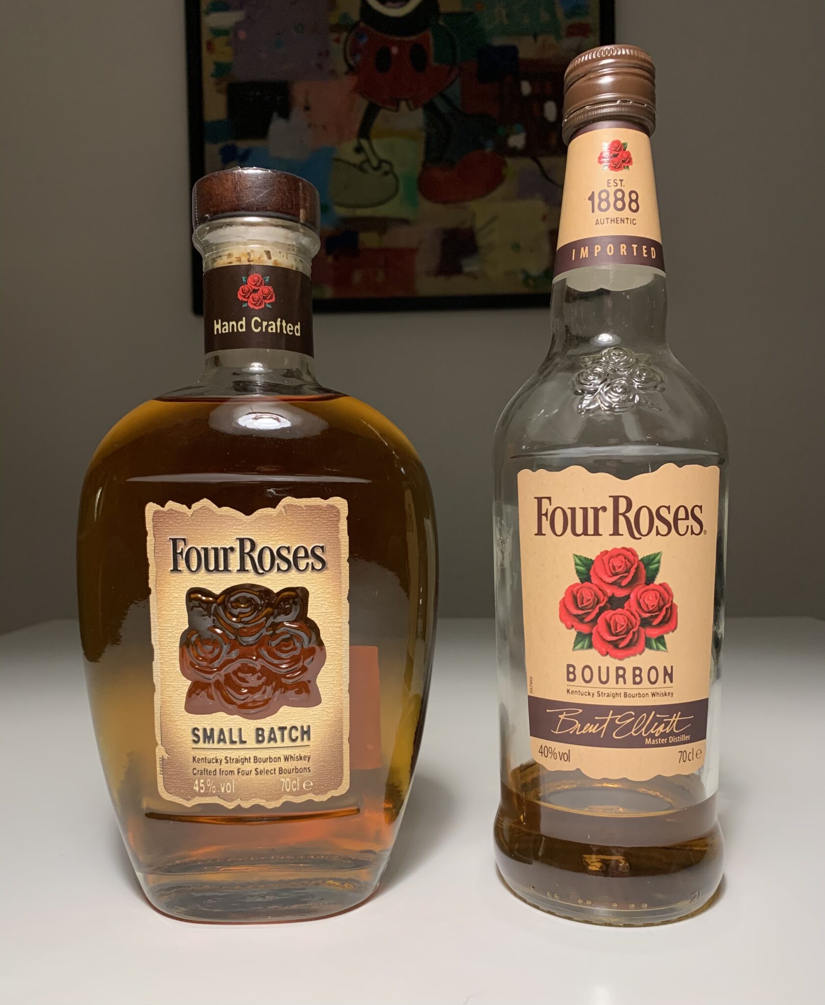 Four Roses. Small Batch & 2 x Yellow Label StraightWhiskey.dk