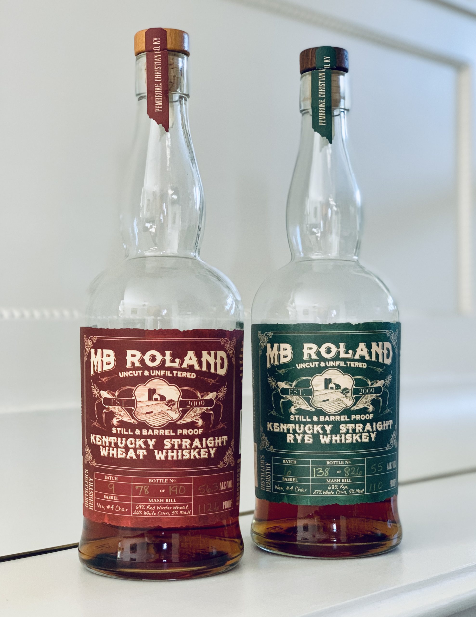 MB Roland – Straight Wheat & Straight Rye Whiskey - StraightWhiskey.dk
